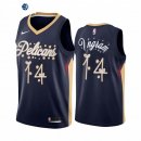 Camisetas NBA 2020 Navidad New Orleans Pelicans Brandon Ingram Marino