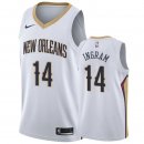 Camisetas NBA De New Orleans Pelicans Brandon Ingram Blanco Association 2019-20