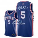 Camisetas NBA de Landry Shamet Philadelphia 76ers Azul Icon 17/18