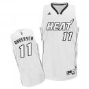 Camisetas NBA Miami Heat 2012 Navidad Andersen Blanco