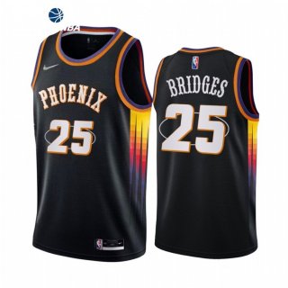 Camisetas NBA de Phoenix Suns Mikal Bridges Nike Negro Ciudad 2021