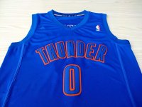 Camisetas NBA Oklahoma City Thunder 2012 Navidad Westbrook Azul