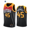 Camiseta NBA de Donovan Mitchell Utah Jazz Negro Ciudad 2020-21