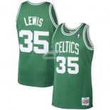 Camisetas NBA Boston Celtics Reggie Lewis Verde Hardwood Classics 1987-88