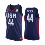 Camisetas Copa Mundial de Baloncesto FIBA 2019 USA P.J. Tucker Marino
