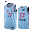Camisetas NBA Miami Heat Kyle Alexander 2020 Campeones Finales Peace Azul Ciudad