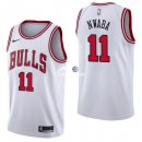 Camisetas NBA de David Nwaba Chicago Bulls Blanco Association 17/18