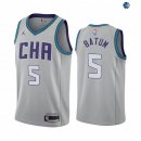 Camisetas NBA de Nicolas Batum Charlotte Hornets Nike Negro Ciudad 19/20