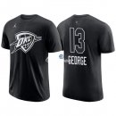 Camisetas NBA de Manga Corta Paul George All Star 2018 Negro