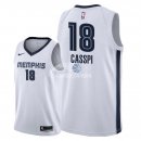 Camisetas NBA de Omri Casspi Memphis Grizzlies Blanco Association 18/19