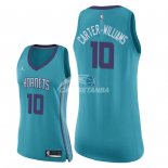 Camisetas NBA Mujer Michael Carter Williams Charlotte Hornets Verde Icon
