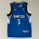 Camisetas NBA de Brandon Roy Minnesota Timberwolves Rev30 Azul