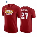 T-Shirt NBA Denver Nuggets Jamal Murray Rojo Ciudad 2020-21
