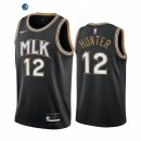 Camiseta NBA de De'andre Hunter Atlanta Hawks Negro Ciudad 2020-21