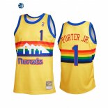 Camisetas NBA nvor Nuggets Michael Porter Jr. Reload 2.0 Oro Hardwood Classics 2021