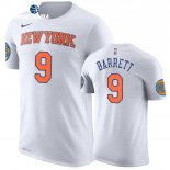 T-Shirt NBA New York Knicks R.J. Barrett Blanco Association 2020