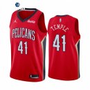 Camisetas NBA de New Orleans Pelicans Garrett Temple Nike Rojo Statement 2021