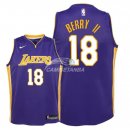 Camisetas de NBA Ninos Los Angeles Lakers Joel Berry II Púrpura Statement 2018