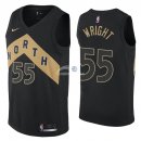 Camisetas NBA de Delon Wright Toronto Raptors Nike Negro Ciudad 2018