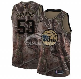 Camisetas Camo NBA Swingman Realtree Collection Philadelphia Sixers Darryl Dawkins 2018