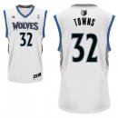 Camisetas NBA de Karl Anthony Towns Minnesota Timberwolves Blanco