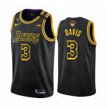 Camisetas NBA de Anthony Davis Los Angeles Lakers Negro Mamba 2019/20