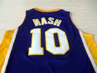 Camisetas NBA de Steve Nash Los Angeles Lakers Púrpura