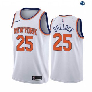 Camisetas NBA de Reggie Bullock New York Knicks Blanco Association 19/20
