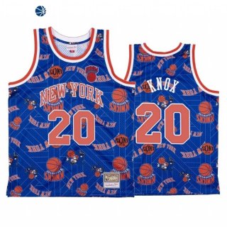 Camisetas NBA New York Knicks Kevin Knox Azul Hardwood Classics