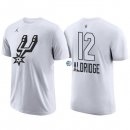 Camisetas NBA de Manga Corta LaMarcus Aldridge All Star 2018 Blanco