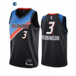 Camisetas NBA de Oklahoma City Thunder Justin Robinson Nike Negro Ciudad 2021