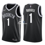 Camisetas NBA de D'Angelo Russell Brooklyn Nets Negro Icon 17/18