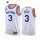 Camisetas NBA de New York Knicks Nerlens Noel Blanco Classic 2021-22