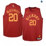 Camisetas de NBA Ninos Indiana Pacers Doug McDermott Nike Retro Granate