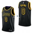 Camisetas NBA de Kyle Kuzma Los Angeles Lakers Nike Negro Ciudad 17/18