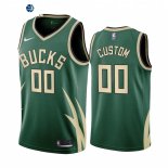 Camisetas NBA Edición ganada Milwaukee Bucks Rodion Kurucs Verde 2021