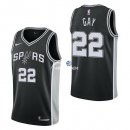 Camisetas NBA de Rudy Gay San Antonio Spurs Negro Icon 17/18