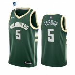 Camisetas NBA de Milwaukee Bucks Jeff Teague Nike Verde Icon 2021