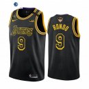 Camisetas NBA L.A.Lakers Rajon Rondo 2020 Campeones Finales Negro Mamba