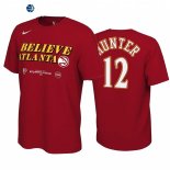 T Shirt NBA Atlanta Hawks NO.12 De'Andre Hunter Rojo 2022