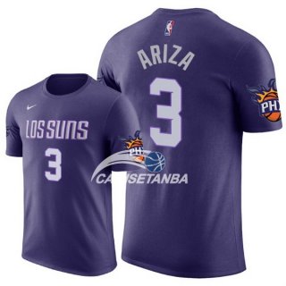 Camisetas NBA de Manga Corta Trevor Ariza Phoenix Suns Nike Purpura Ciudad 17/18