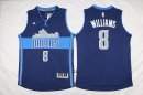 Camisetas NBA de Deron Michael Williams Dallas Mavericks Azul Profundo