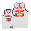 Camisetas de NBA Ninos Phoenix Suns Mikal Bridges Retro Blanco 18/19