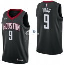 Camisetas NBA de Zhou Qi Houston Rockets Negro Statement 17/18