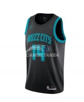Camiseta NBA Ninos Charlotte Hornets Michael Kidd Gilchrist Nike Negro Ciudad 18/19