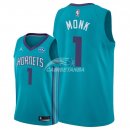 Camisetas NBA de Malik Monk Charlotte Hornets Verde Icon 30 Aniversario 2018