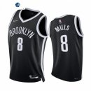 Camisetas NBA de Brooklyn Nets Patty Mills 75th Season Diamante Negro Icon 2021-22
