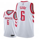 Camisetas NBA de Gary Clark Houston Rockets Blanco Association 2018