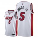 Camisetas NBA de Derrick Jones Jr Miami Heats Blanco Association 2018
