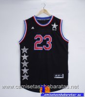 Camisetas NBA de Baron Davis All Star 2015 Negro